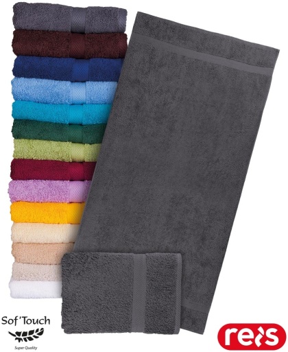 RĘCZNIK FROTTE SOFT-70X140 TKANY Z WYSOKIEJ JAKOŚCI FROTTE SZARY