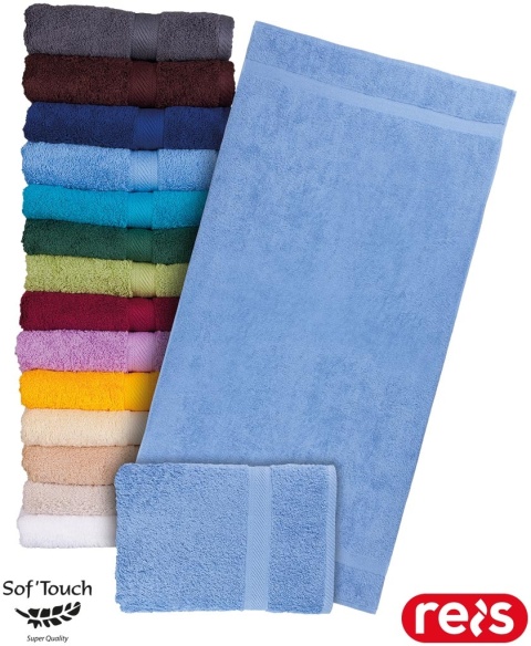 RĘCZNIK FROTTE SOFT-70X140 TKANY Z WYSOKIEJ JAKOŚCI FROTTE NIEBIESKI
