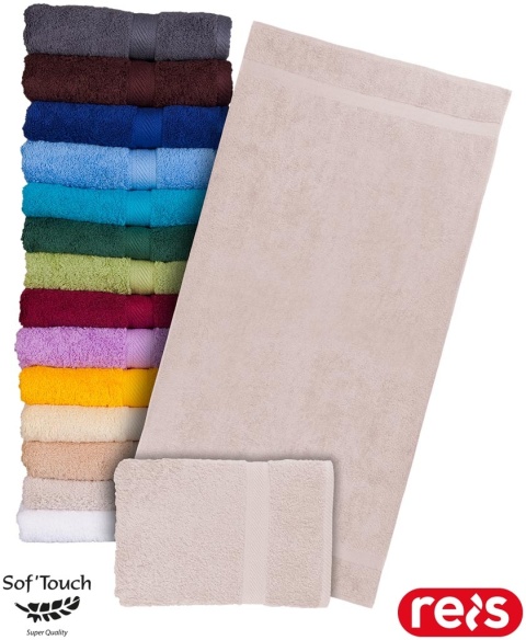 RĘCZNIK FROTTE SOFT-70X140 TKANY Z WYSOKIEJ JAKOŚCI FROTTE JASNOSZARY