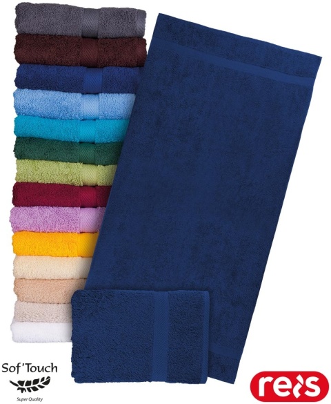 RĘCZNIK FROTTE SOFT-70X140 TKANY Z WYSOKIEJ JAKOŚCI FROTTE GRANATOWY