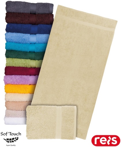 RĘCZNIK FROTTE SOFT-70X140 TKANY Z WYSOKIEJ JAKOŚCI FROTTE ECRU