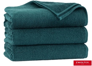 RĘCZNIK KIWI 50X100 BAWEŁNA EGIPSKA, MIĘKKI, GŁADKI, DELIKATNY, TURKUSOWY