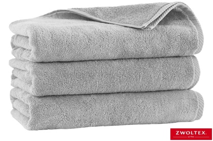 RĘCZNIK KIWI 50X100 BAWEŁNA EGIPSKA, MIĘKKI, GŁADKI, DELIKATNY, JASNOGRAFITOWY