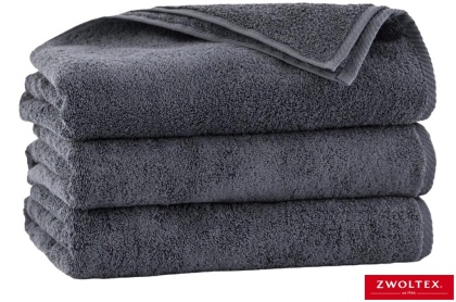 RĘCZNIK KIWI 50X100 BAWEŁNA EGIPSKA, MIĘKKI, GŁADKI, DELIKATNY, GRAFITOWY