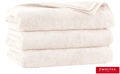 RĘCZNIK KIWI 50X100 BAWEŁNA EGIPSKA, MIĘKKI, GŁADKI, DELIKATNY, ECRU