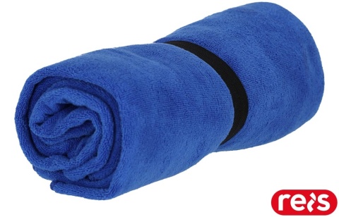 RĘCZNIK SPOFI 60x160 Z MIKROFIBRY CIEMNONIEBIESKI