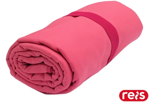 RĘCZNIK SPORT 80x150 Z MIKROFIBRY RÓŻOWY