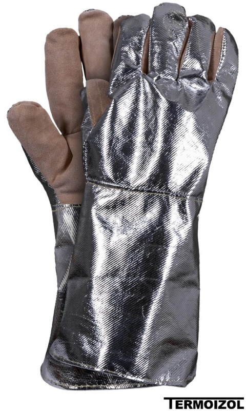 RĘKAWICE OCHRONNE ŻAROODPORNE PIĘCIOPALCOWE TLHR-RK5
