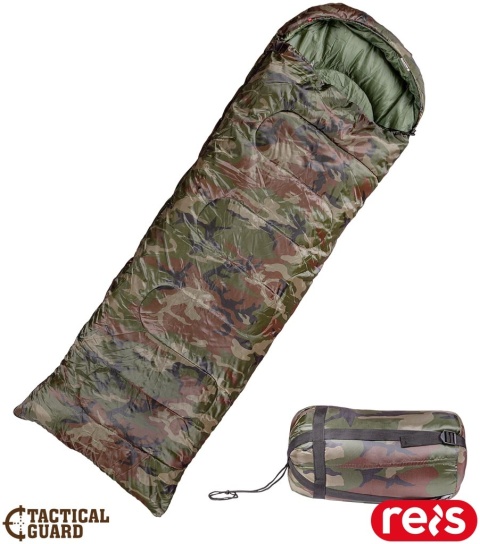 ŚPIWÓR TACTICAL GUARD BEDROLL PAKOWANY W WOREK MORO
