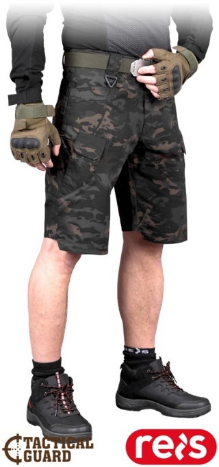 SPODNIE OCHRONNE DO PASA - KRÓTKIE TACTICAL-GUARD MAGGOT MORO