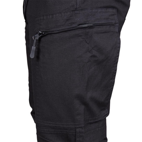 SPODNIE OCHRONNE DO PASA TACTICAL GUARD CARGO CZARNE