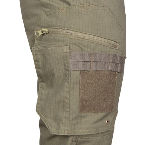 SPODNIE OCHRONNE DO PASA TACTICAL GUARD RACK, RIP-STOP ZABEZPIECZA PRZED ROZDARCIEM, KHAKI