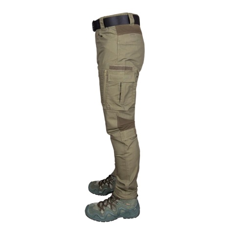 SPODNIE OCHRONNE DO PASA TACTICAL GUARD RACK, RIP-STOP ZABEZPIECZA PRZED ROZDARCIEM, KHAKI