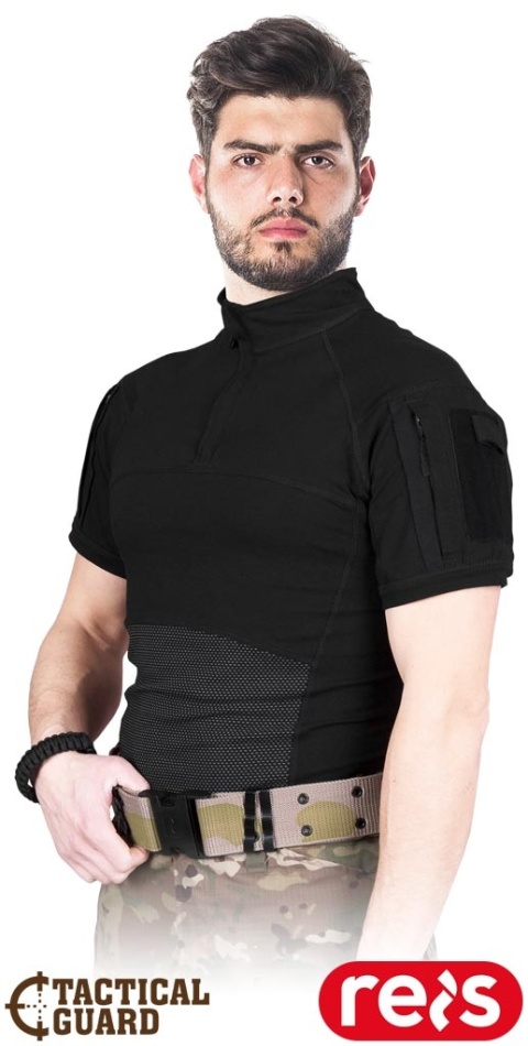 T-SHIRT MĘSKI TACTICAL GUARD OSPREY SURVIVAL CZARNY