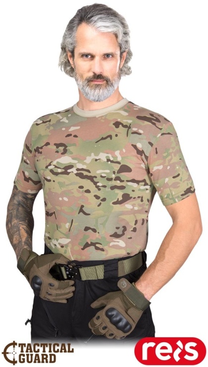 T-SHIRT MĘSKI TG-TARNUNG TACTICAL-GUARD MORO