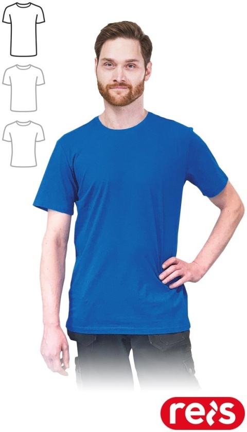 T-SHIRT MĘSKI WYDŁUŻONY KRÓJ TSR-LONG NIEBIESKI