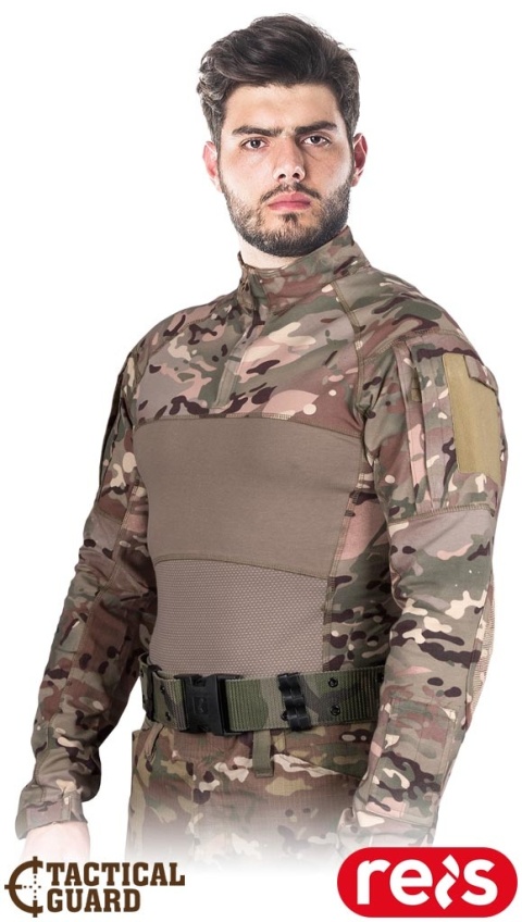 T-SHIRT MĘSKI Z DŁUGIM RĘKAWEM TACTICAL GUARD OSPREY SURVIVAL MORO