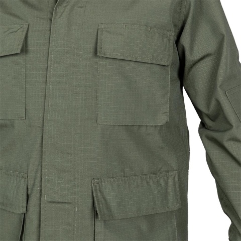 UBRANIE OCHRONNE TACTICAL GUARD GRASS KOMPLET BLUZA I SPODNIE ZIELONE