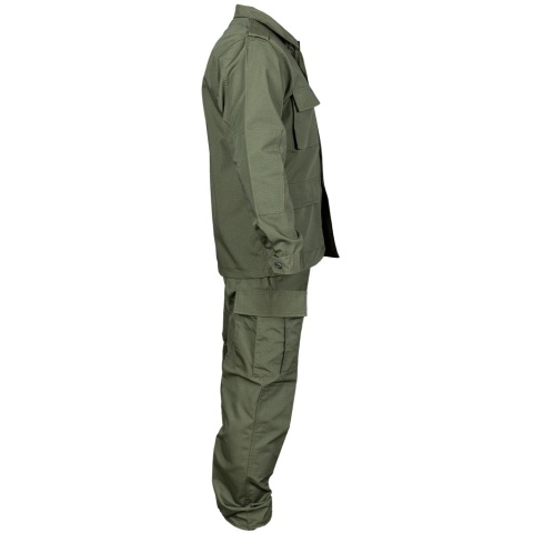UBRANIE OCHRONNE TACTICAL GUARD GRASS KOMPLET BLUZA I SPODNIE ZIELONE