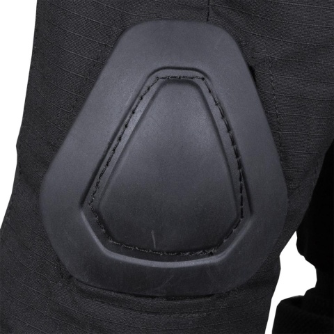 UBRANIE OCHRONNE TACTICAL GUARD PROTECT KOMPLET SPODNIE BLUZA, CZARNO-SZARY