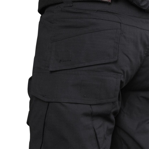 UBRANIE OCHRONNE TACTICAL GUARD PROTECT KOMPLET SPODNIE BLUZA, CZARNY