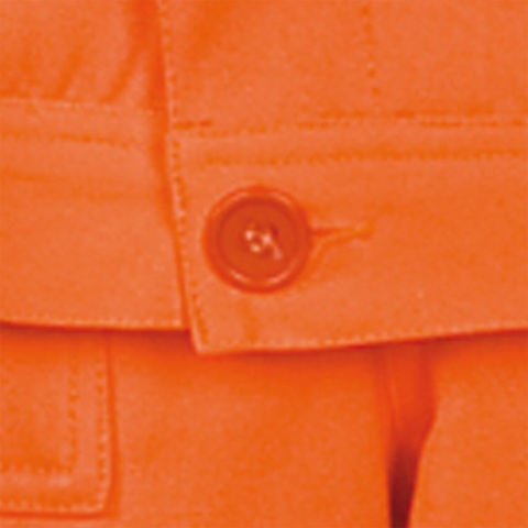 UBRANIE OCHRONNE UL OSTRZEGAWCZE KOMPLET BLUZA I OGRODNICZKI ŻÓŁTY