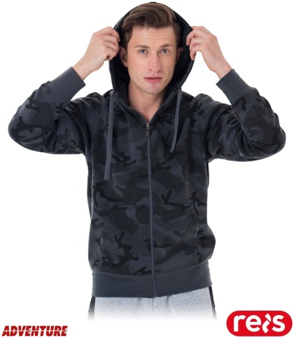 BLUZA OCHRONNA DRESOWA SMOKER CZARNE MORO