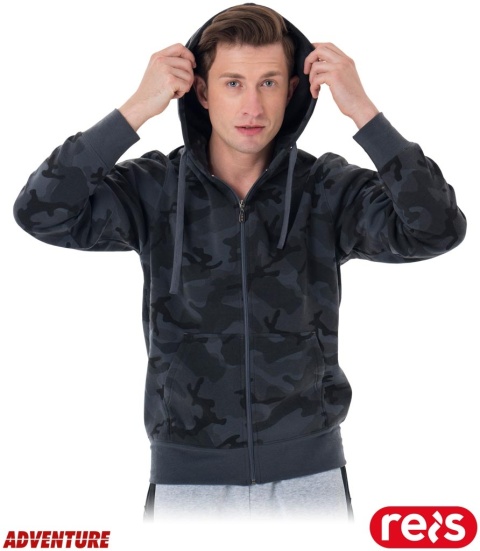 BLUZA OCHRONNA DRESOWA SMOKER CZARNE MORO