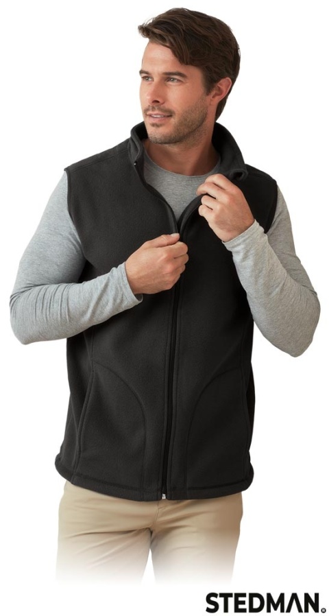 KAMIZELKA MĘSKA ST5010 CZARNY
