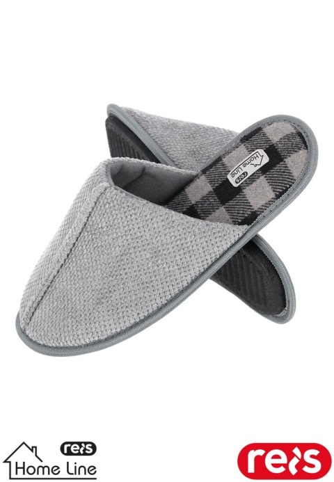 KAPCIE SLIPCHECK MĘSKIE SZARE