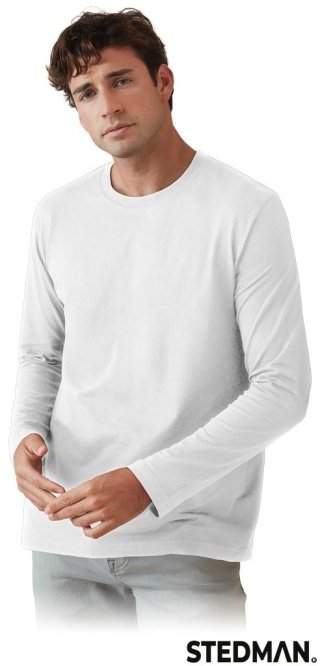 KOSZULKA Z DŁUGIM RĘKAWEM ST2500 BIAŁA