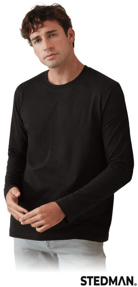 KOSZULKA Z DŁUGIM RĘKAWEM ST2500 CZARNA