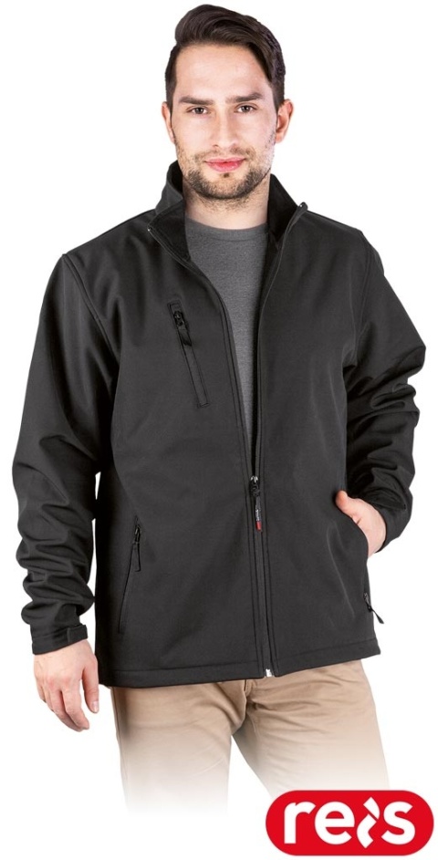 KURTKA OCHRONNA SHELLJACK SOFTSHELL, POLAR CZARNA