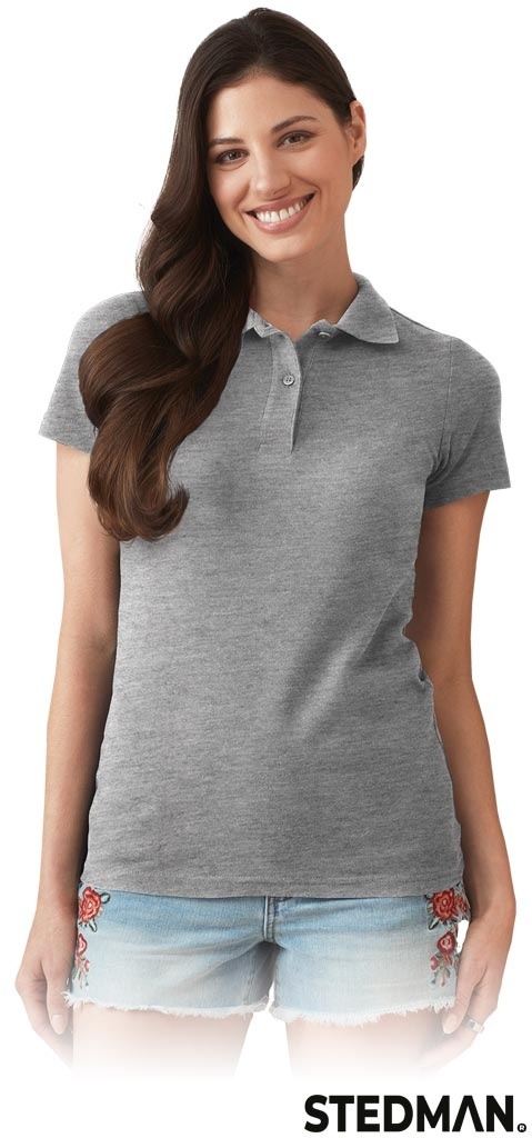 POLO DAMSKIE ST3100 SZARE