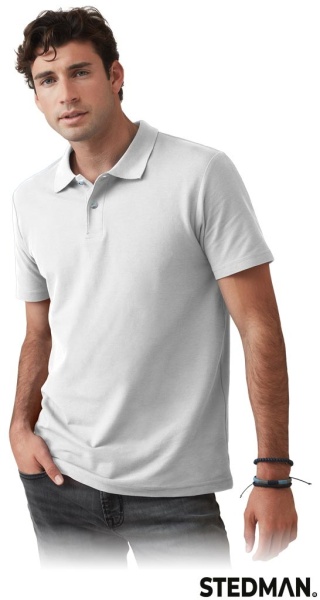 POLO MĘSKIE ST3000 BIAŁE