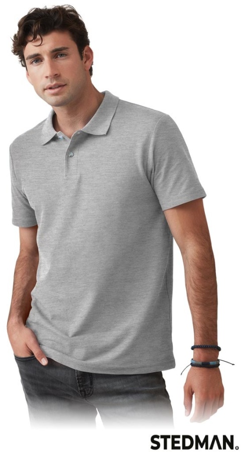 POLO MĘSKIE ST3000 SZARE