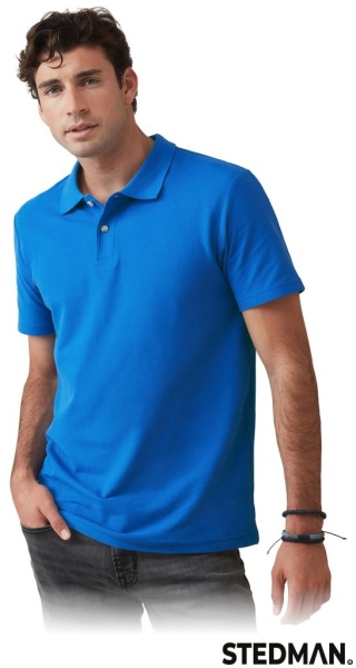 POLO MĘSKIE ST3000 NIEBIESKIE