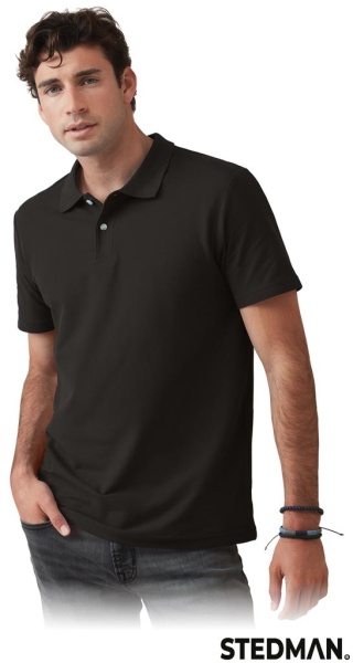 POLO MĘSKIE ST3000 CZARNE