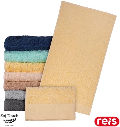 RĘCZNIK FROTTE EGYPT 50X90 JASNOŻÓŁTY