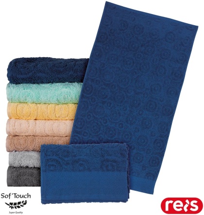 RĘCZNIK FROTTE EGYPT 50X90 CIEMNONIEBIESKI