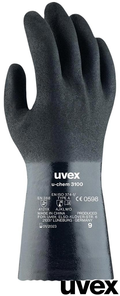 RĘKAWICE OCHRONNE RUVEX-CHEM3100 NITRYLO-KAUCZUK