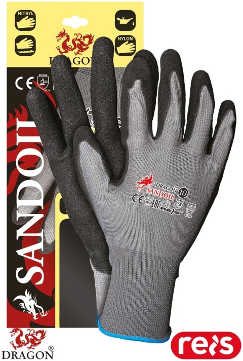 RĘKAWICE OCHRONNE SANDOIL 12PAR