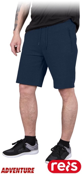 SPODNIE OCHRONNE DO PASA DRESOWE - KRÓTKIE SHORTS GRANATOWE