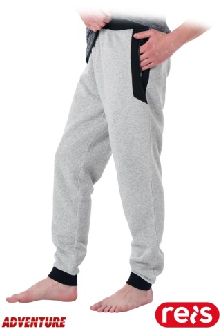 SPODNIE OCHRONNE DRESOWE DO PASA SCUTTER JASNOSZARE