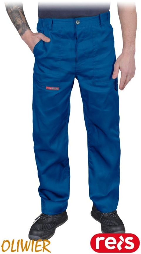 SPODNIE OCHRONNE DO PASA OLIWIER NIEBIESKIE