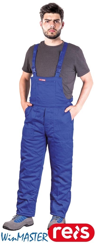 SPODNIE OCHRONNE OGRODNICZKI OCIEPLANE WINMASTR NIEBIESKIE