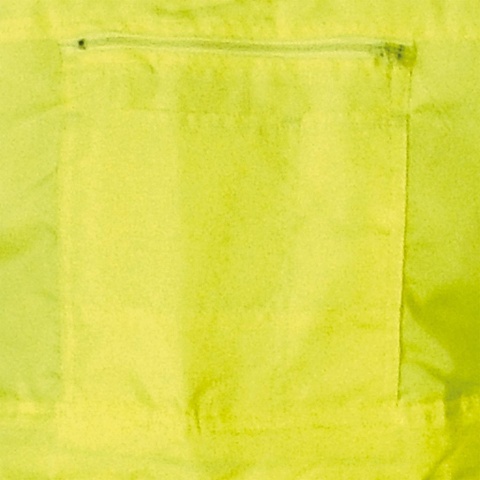 SPODNIE OCHRONNE OGRODNICZKI OCIEPLANE VIS Z PASAMI ODBLASKOWYMI ŻÓŁTE