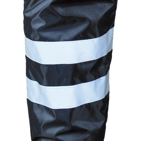 SPODNIE OCHRONNE OGRODNICZKI OCIEPLANE WINTER ODBLASKOWE PASY NA NOGAWCE, GRANATOWE