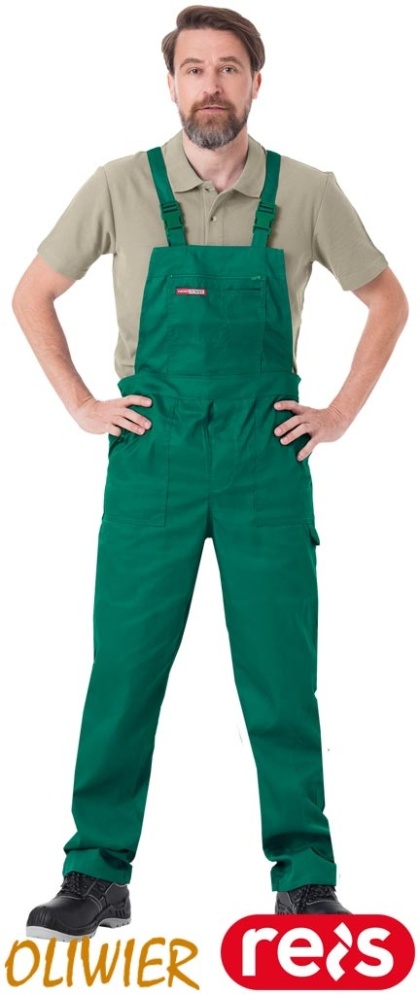 SPODNIE OCHRONNE OGRODNICZKI OLIWIER ZIELONE