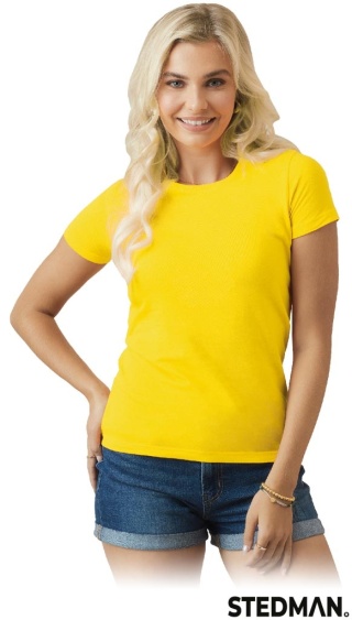 T-SHIRT DAMSKI ST2600 ZÓŁTY